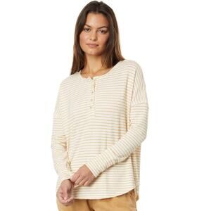 Billabong Coastal Thermal Henley Top White Cap Small